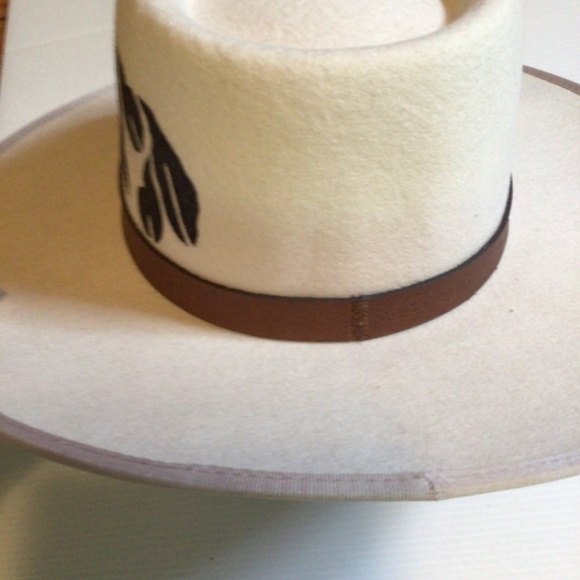 New! Wyeth rare black palms wool rancher main image 4